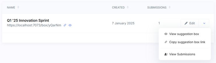 Screenshot of new breadcrumb navigation